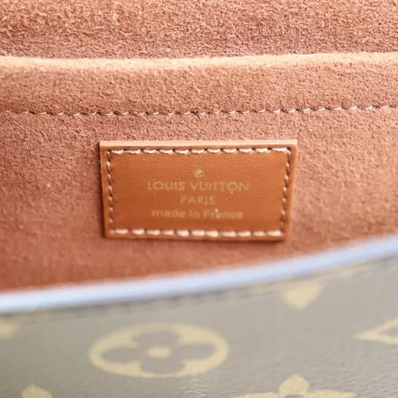 Louis Vuitton Padlock on Strap Handbag Monogram Canvas and Leather Brown Caramel - Picture 11 of 16